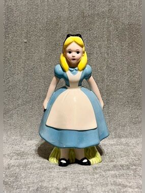 Disney Alice In Wonderland Ceramic Alice Figurine Vintage
